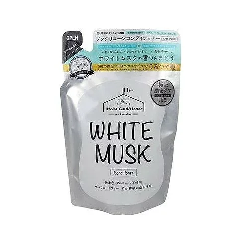 【単品5個セット】 ホワイトムスクコンディショナー400ml詰め替え用 富士(代引不可)【送料無料】
