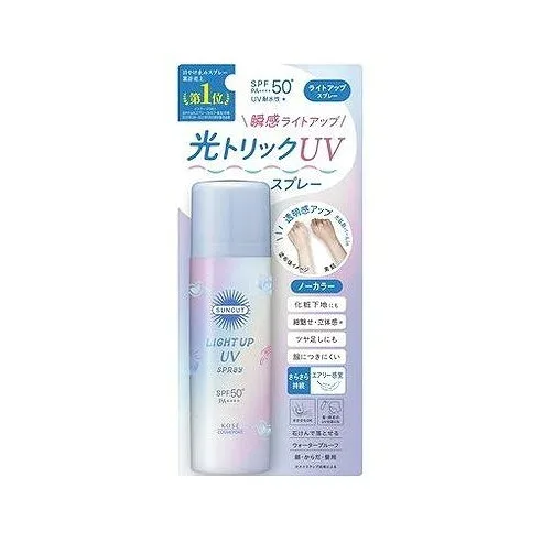 【単品5個セット】 サンカットR ライトアップ UV 日焼け止め スプレー 60G まとめ買い まとめ売り セット販売 コーセーコスメポート(代引不可)【送料無料】