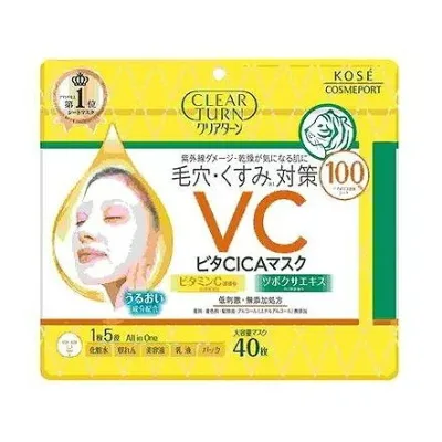 【単品7個セット】 クリアターン ビタCICA マスク コーセーコスメポート(代引不可)【送料無料】