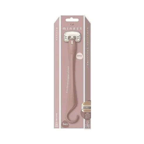 【単品18個セット】 GA0132 miness 背中用カミソリ 貝印(代引不可)【送料無料】