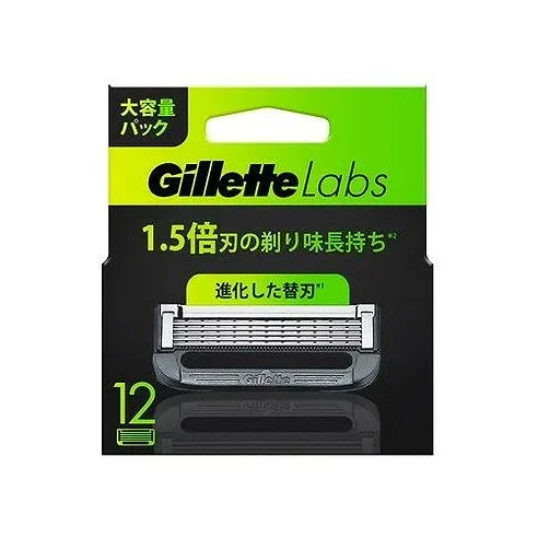 【単品7個セット】 ジレットラボ角質除去バー搭載替刃12B P&Gジャパン(代引不可)【送料無料】
