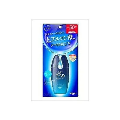 【単品5個セット】 ロート製薬 スキンアクア ヒアルロンセラムUV 日焼け止め UV SPF50 ウォータープルーフ(代引不可)【ポイント10倍】【送料無料】