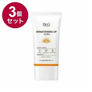 【単品3個セット】 Dr.G ブライトニングアップサンクリーム 韓国コスメ 紫外線 ライトベージュ クリーム トーンアップ 機能性UVクリーム なめらか SPF50+ PA+++ 日焼け止め UVケア 日焼け対策【ポイント10倍】【送料無料】