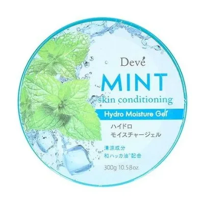 【単品5個セット】 ディブ ミント ハイドロモイスチャージェル 300g 熊野油脂(代引不可)【ポイント10倍】【送料無料】