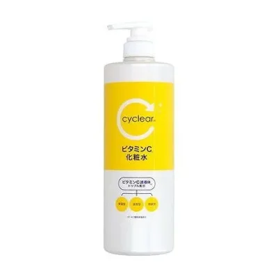 【単品7個セット】 cyclear ビタミンC 化粧水 大容量 1000ml 熊野油脂(代引不可)【ポイント10倍】【送料無料】