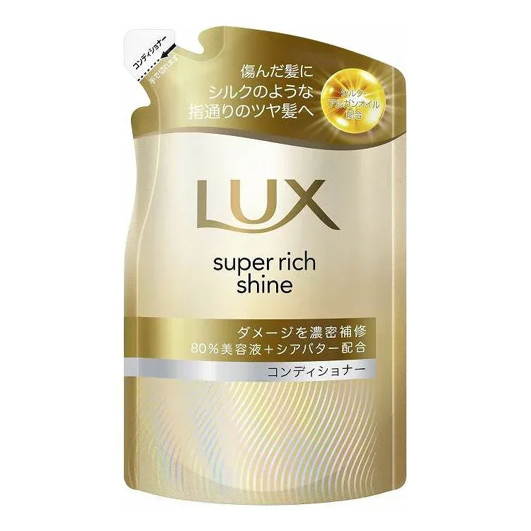 【単品4個セット】 ユニリーバ・ジャパン ラックス スーパーリッチシャイン ダメージリペア 補修コンディショナー つめかえ用 280G(代引不可)【ポイント10倍】【送料無料】