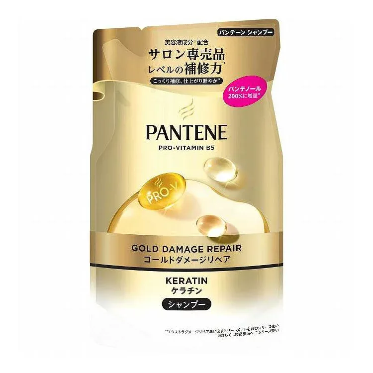 【単品5個セット】 P&Gジャパン パンテーンゴールドダメージリペアシャンプーつめかえ 260G(代引不可)【ポイント10倍】【送料無料】