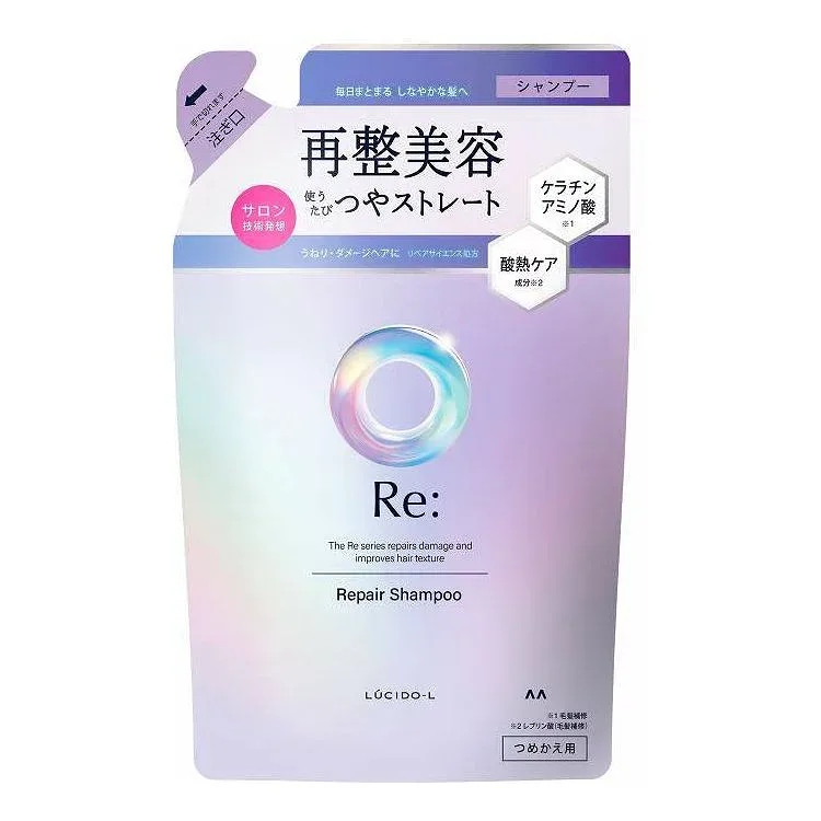 【単品10個セット】 マンダム ルシードエル アールイー リペアシャンプー つめかえ用 300mL(代引不可)【ポイント10倍】【送料無料】
