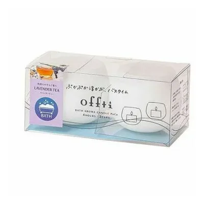 ペガサスキャンドル offti オフティ バスアロマキャンドル プカ ラベンダーティー お風呂に浮かべてリラックス offti-6665701(代引不可)【送料無料】