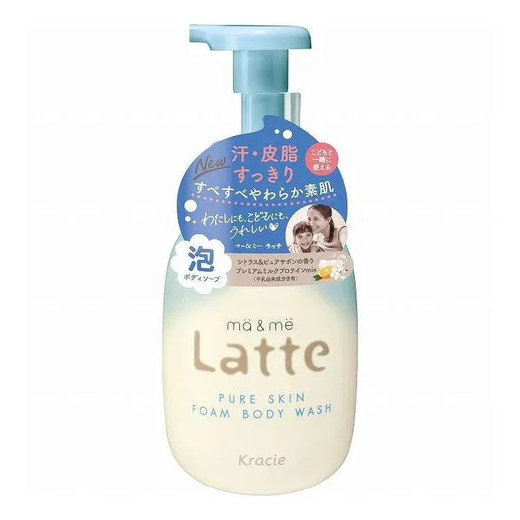 【単品10個セット】 マー&ミー ピュアスキン 泡で出てくるボディソープ ポンプ クラシエホームプロダクツ販売 550ml(代引不可)【ポイント10倍】【送料無料】
