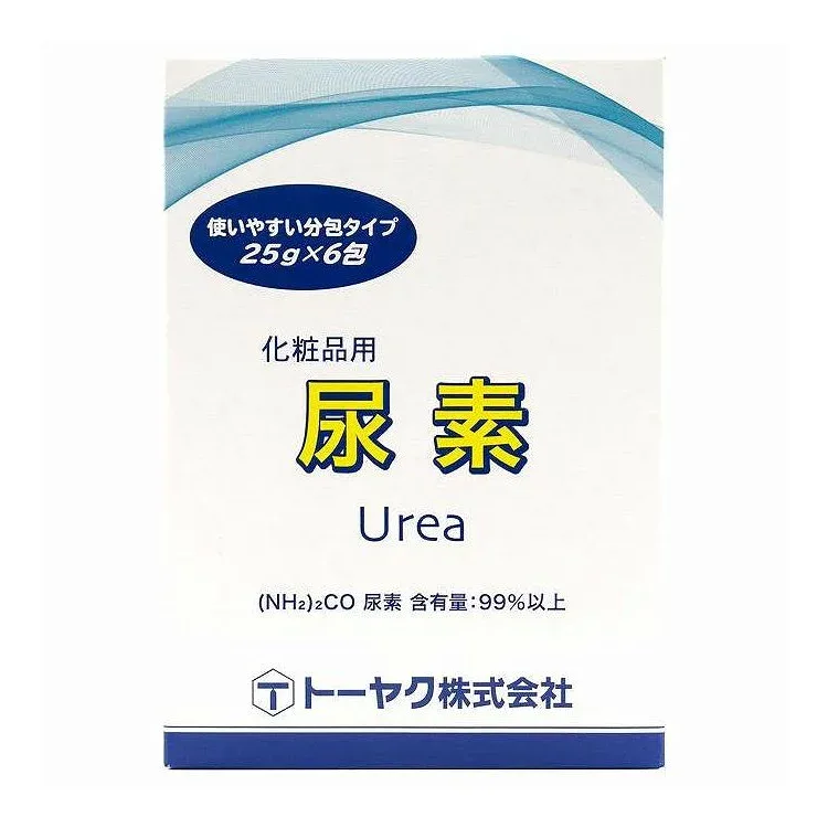 【単品6個セット】 トーヤク 尿素分包タイプ 25g×6 トーヤク 6包(代引不可)【ポイント10倍】【送料無料】