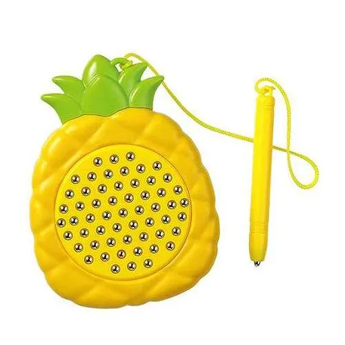 ARTEC カチカチマグネット パイナップル 想像力を育む マグネットおえかき ATC22133 キッズ 子供用品 知育 学習玩具 教材 工作