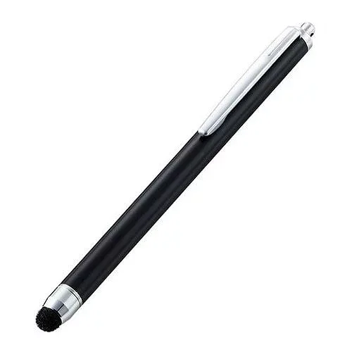 エレコム 抗菌タッチペン/超感度 P-TPC02ABBK(代引不可)【メール便配送】【送料無料】