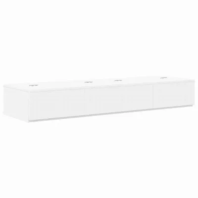 vidaXL スタジオデスク ホワイト 130 x 40 x 19.5 cm エンジニアードウッドその他 アート&エンターテイメント 趣味&クリエイティブアーツ 楽器&オーケストラアクセアリ Musical Keyboard(代引不可)