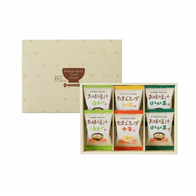 フリーズドライ お味噌汁 スープ 詰合わせ 6個 味噌汁 お味噌汁 スープ 汁 ギフト 産直 ご当地グルメ 熨斗 贈り物 のし対応(代引不可)【送料無料】