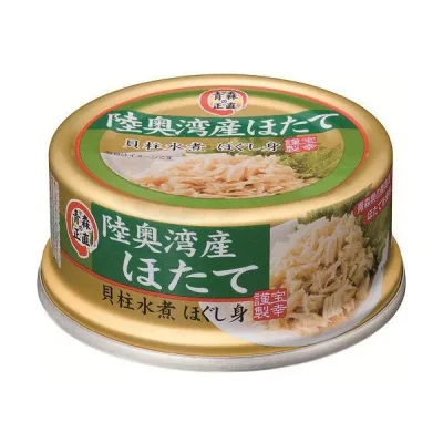 陸奥湾産帆立貝柱ほぐし身 12缶 (代引不可)