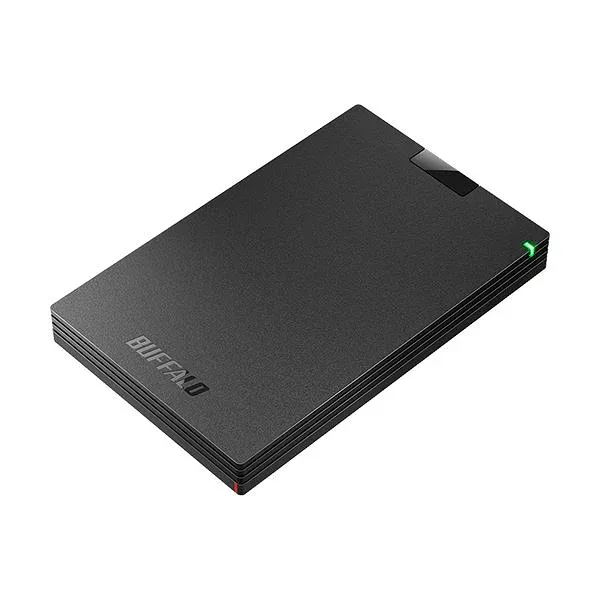 (まとめ)バッファロー MiniStationUSB3.1(Gen.1)対応 ポータブルHDD 1TB ブラック HD-PCG1.0U3-BBA 1台【×3セット】 (代引不可)