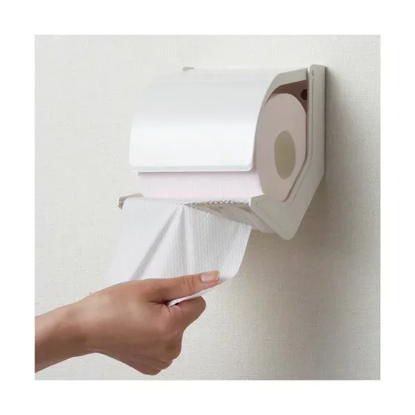 (まとめ)シマブン トイレットペーパーホルダーおくだけ 標準タイプ オフホワイト OT-946-500-7 1個【×2セット】 (代引不可)