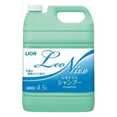 6個セット ライオンハイジーン レオナイスシャンプー 4.5L(代引不可)【送料無料】