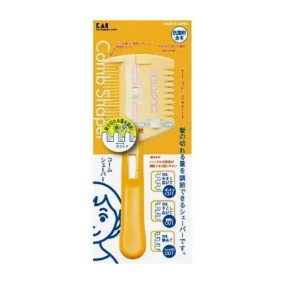 【単品1個セット】貝印 KQ3049 コームシェーパー(切替式) 日用品 日用消耗品 雑貨品(代引不可)【メール便(ゆうパケット)】
