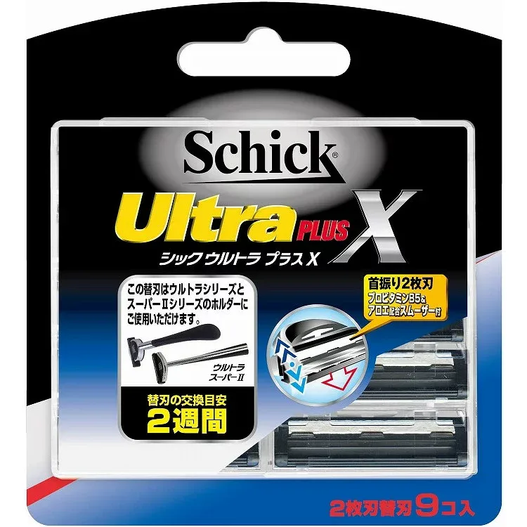 【単品10個セット】ウルトラプラスX替刃 9コ入 シック・ジャパン(代引不可)【送料無料】