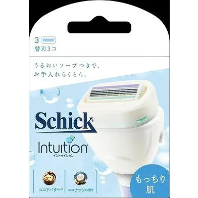 【単品5個セット】イントゥイションもっちり肌替刃3コ入 シック・ジャパン(代引不可)【送料無料】