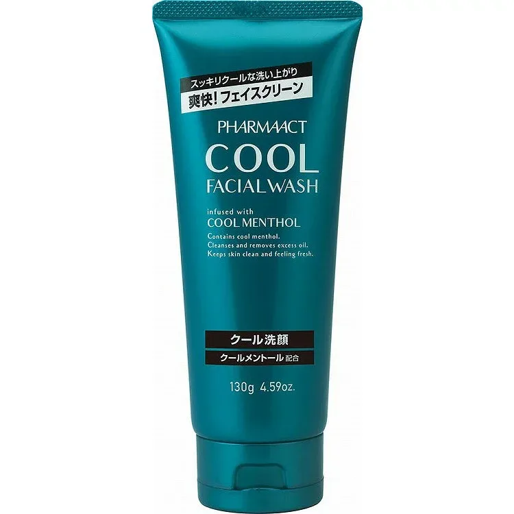 【単品2個セット】ファーマアクト クール洗顔フォーム 熊野油脂(代引不可)