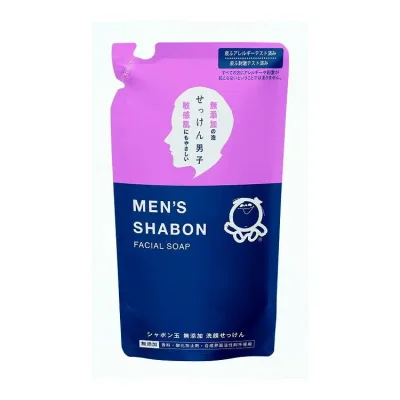 【単品3個セット】 メンズシャボンフェイシャルソープ詰替用250ML シャボン玉販売株式会社(代引不可)