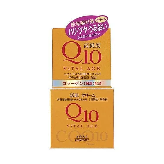 【単品4個セット】 バイタルエイジQ10クリーム40G コーセーコスメポート株式会社(代引不可)【送料無料】