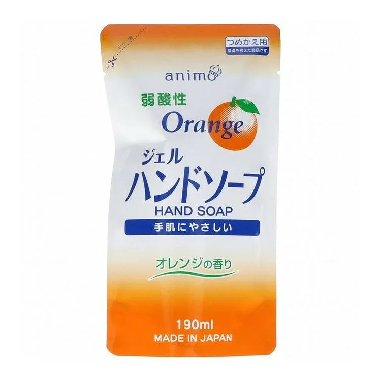 【単品4個セット】 詰替用弱酸性ジェルハンドソープ190ML ロケット石鹸株式会社(代引不可)