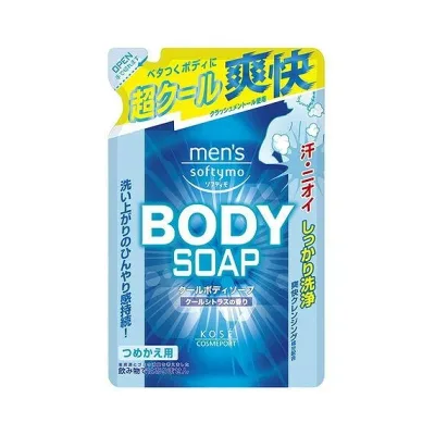 【単品3個セット】 メンズソフティモクールボディソープ替え400ML コーセーコスメポート株式会社(代引不可)