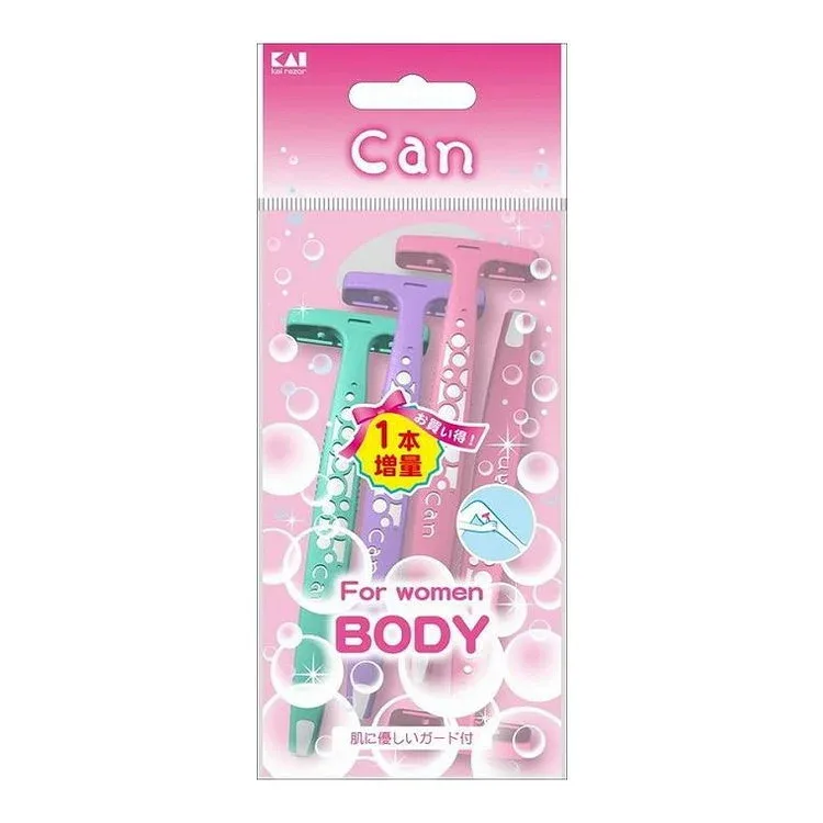 【単品8個セット】 キャンバブルT3本入りBODY 貝印株式会社(代引不可)