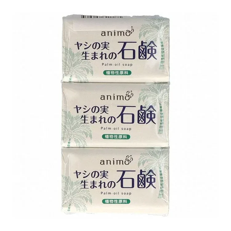 【単品3個セット】 ヤシの実石鹸3P ロケット石鹸株式会社(代引不可)