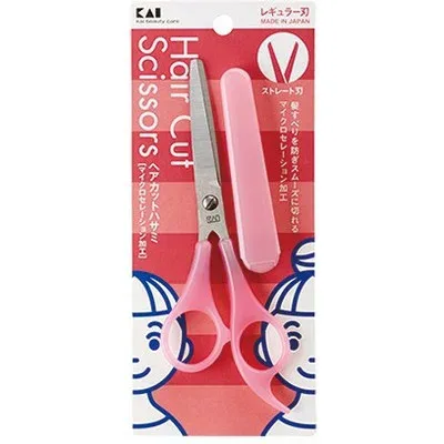 貝印 ヘアカットハサミ キャップ付 #000KQ3046(代引不可)