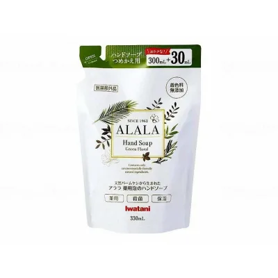850ml入×24 岩谷産業 アララ 薬用泡のハンドソープ/ケース/330ml詰替えパック ケース 330ml詰替えパック AHS3-P330 270726_1008_25199(代引不可)【送料無料】
