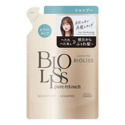 【単品6個セット】 サロンスタイル ビオリス ピュアレタッチ ぺたふぅわ シャンプー つめかえ(代引不可)【送料無料】