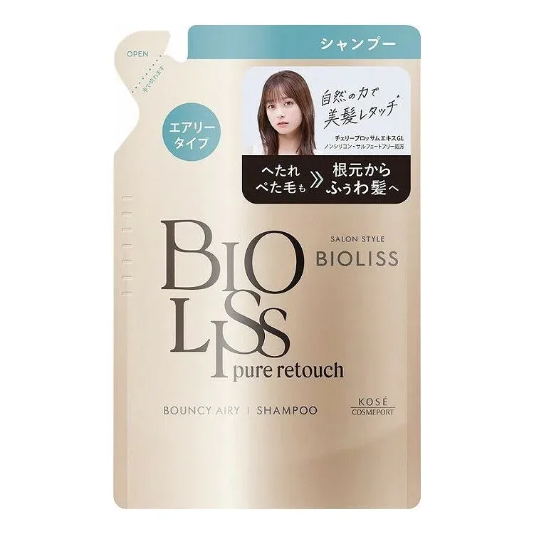 【単品5個セット】 サロンスタイル ビオリス ピュアレタッチ ぺたふぅわ シャンプー つめかえ(代引不可)【送料無料】