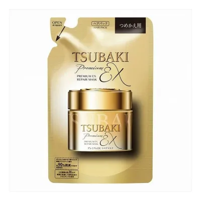 【単品7個セット】 TSUBAKI(ツバキ) プレミアムEX リペアマスク (ヘアパック) かえ(代引不可)【送料無料】