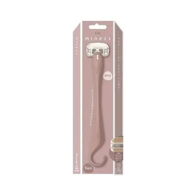 【単品6個セット】 GA0132 miness 背中用カミソリ 貝印(代引不可)【送料無料】