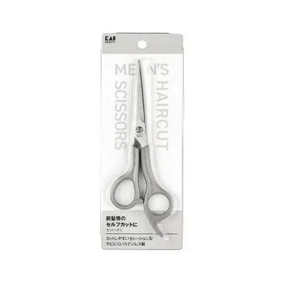 【単品6個セット】 KQ3206 メンズヘアカットハサミ 貝印(代引不可)【メール便配送】【送料無料】