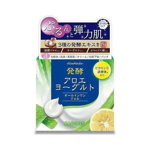 【単品20個セット】 アロインス化粧品 発酵アロエヨーグルト オールインワンジェル 化粧品 ジェル オールインワン化粧品(代引不可)【送料無料】