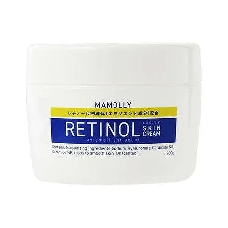 【単品9個セット】 MAMOLLYレチノール配合スキンクリーム コスメステーシヨン(代引不可)【送料無料】