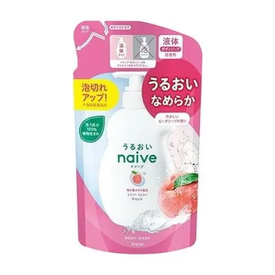 【単品8個セット】 ナイーブ ボディソープ(桃の葉エキス配合)詰替用 クラシエホームプロダクツ販売(代引不可)【送料無料】