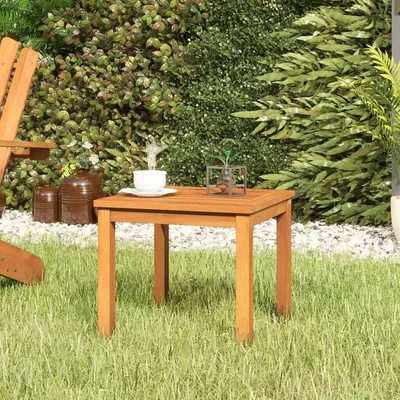vidaXL コーヒーテーブル 40x40x36 cm アカシア無垢材家具 アウトドア家具 アウトドアテーブル(代引不可)