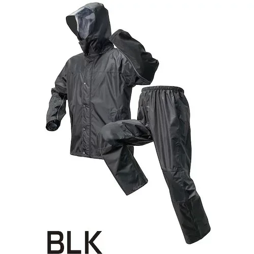 喜多 レッヂレイン ストレッチ透湿合羽 No2920 ブラック 3L NO2920BK3L 保護具 作業服 雨具(代引不可)【送料無料】
