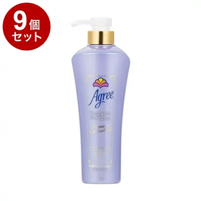 【単品9個セット】アグリー フレグランス シャンプープレミアムリッチ ローズムスク しっとり髪 ノンシリコン ヘアケア 天然由来 保湿【送料無料】