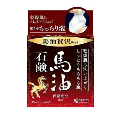 【単品12個セット】 明色うるおい泡美人 馬油石鹸 明色化粧品(代引不可)【送料無料】