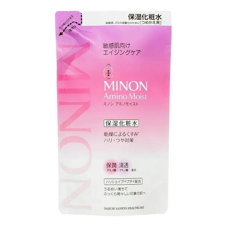 MINON ミノン アミノモイスト エイジングケア ローション つめかえ 130ml 保湿化粧水 浸透 ハリ つや【送料無料】