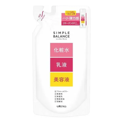 【単品20個セット】 ウテナ シンプルバランス ハリつやローション つめかえ用(代引不可)【送料無料】