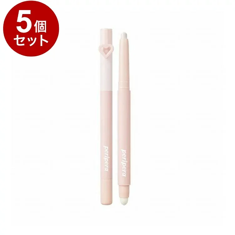 【単品5個セット】 ペリペラ ムードインシェードアイスティック P01 ピンクパープル アイシャドウ アイメイク Peripera 韓国コスメ【送料無料】